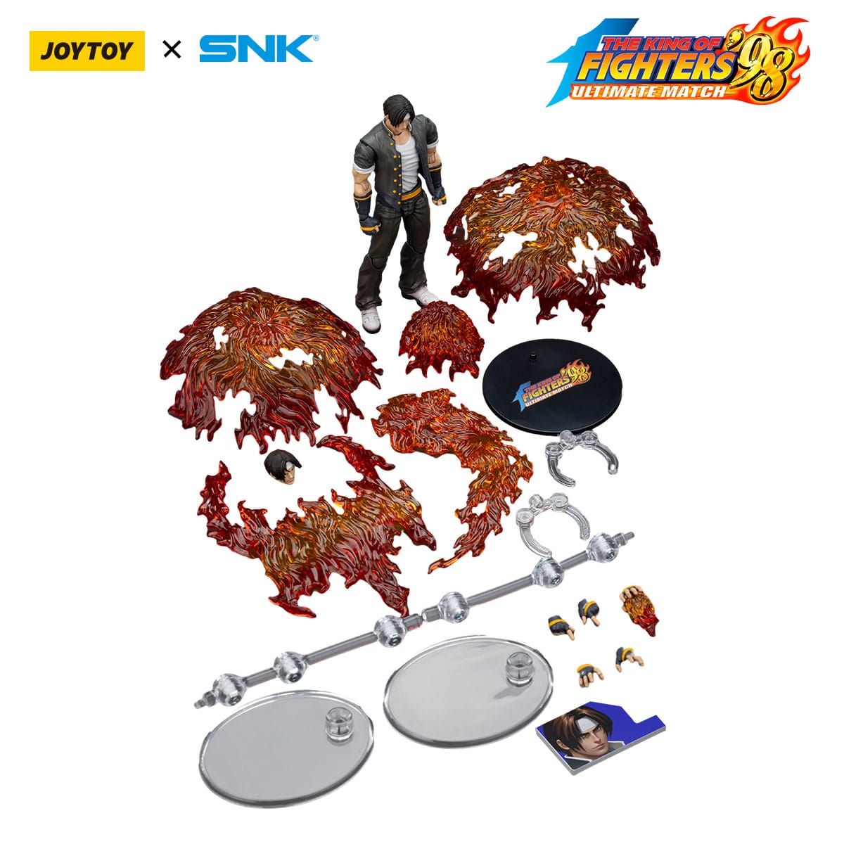 The King of Fighters '98: Ultimate Match: Hero Team: Kyo Kusanagi: 1/18 Scale Action Figure - Joy Toy Action Figure