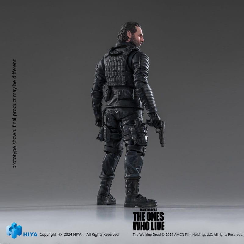 The Walking Dead: The Ones Who Lived: Rick Grimes: Exquisite Mini: 1/18 Action Figure - Hiya Toys Action Figure