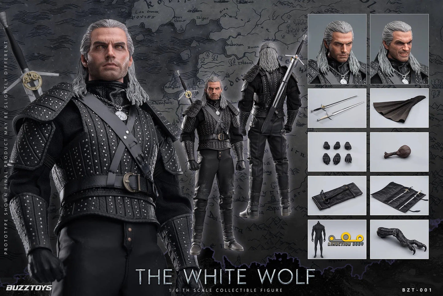 The White Wolf: BuzzToys: BZT001 Figure - BuzzToys Action Figure