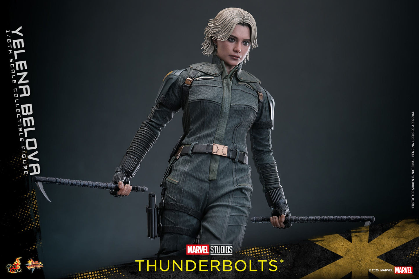 Thunderbolts: Yelena Belova: 1/6th Scale Action Figure - Hot Toys Action Figure