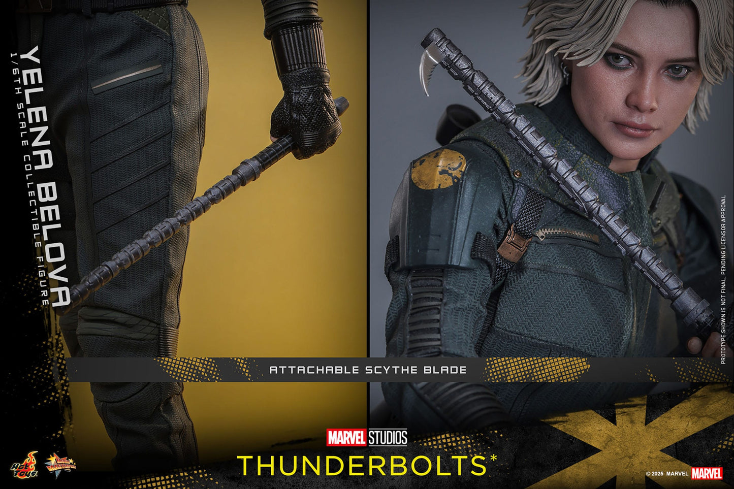 Thunderbolts: Yelena Belova: 1/6th Scale Action Figure - Hot Toys Action Figure
