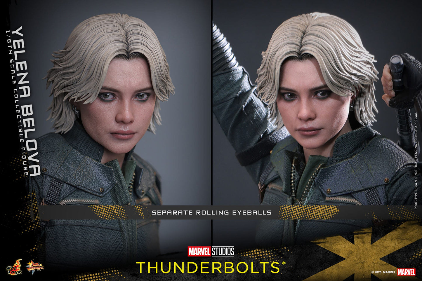 Thunderbolts: Yelena Belova: 1/6th Scale Action Figure - Hot Toys Action Figure
