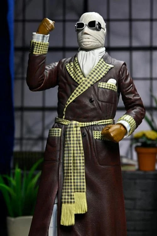 Universal Monsters: Invisible Man "Kemp House" (Colour Ver): Ultimate 7" Action Figure - Neca Action Figure