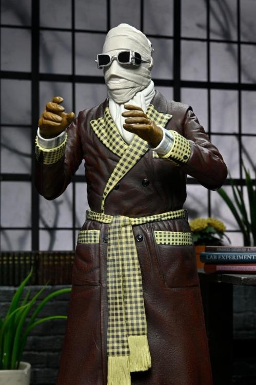 Universal Monsters: Invisible Man "Kemp House" (Colour Ver): Ultimate 7" Action Figure - Neca Action Figure