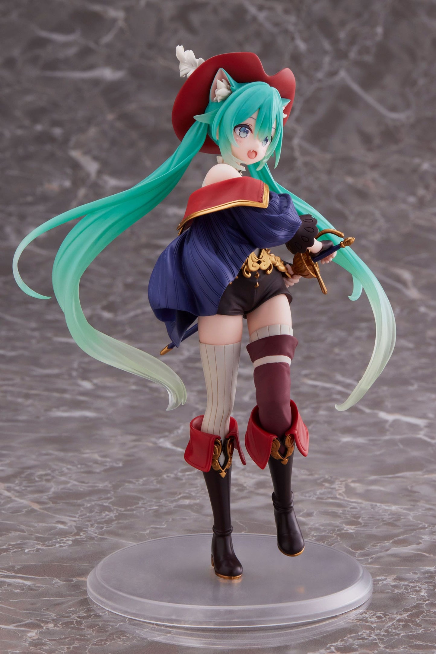 Vocaloid Hatsune Miku (Puss in Boots) Wonderland Figure (Reissue) - Taito Figure