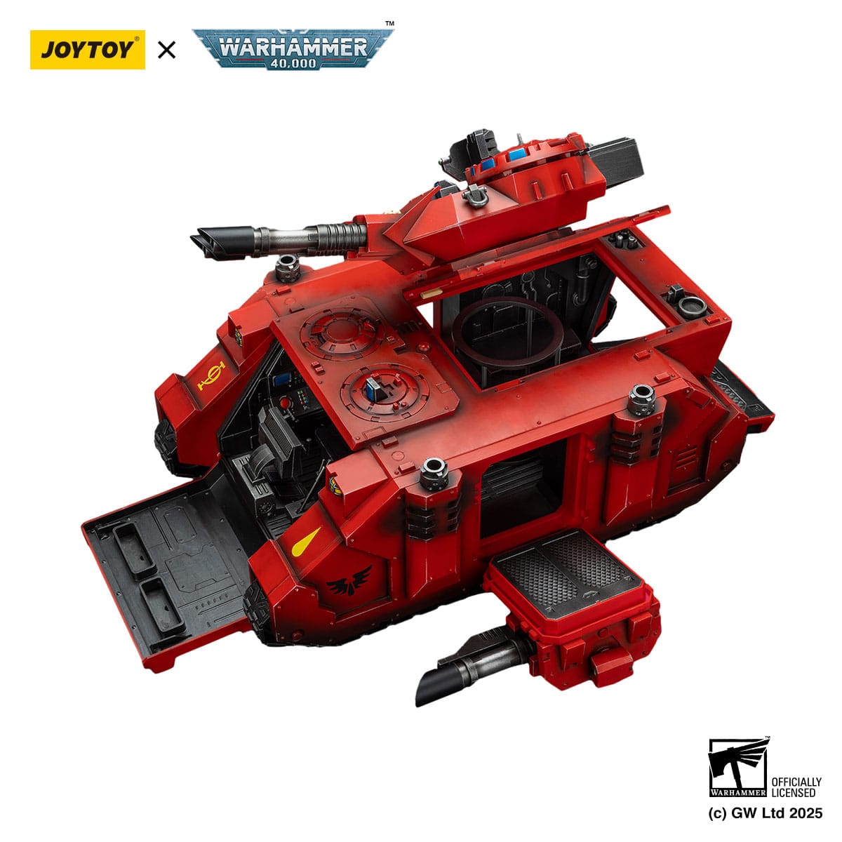 Warhammer 40,000: Blood Angels: Predator Annihilator with Twin Lascannons: 1/18 Scale Action Figure - Joy Toy Action Figure