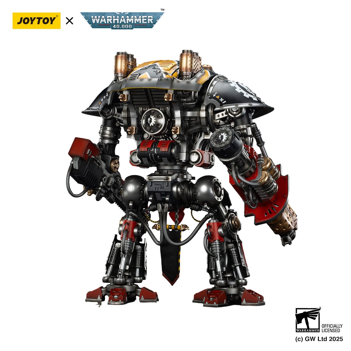 Warhammer 40,000: Space Marine 2: Imperial Knights: House Raven: Knight Errant: 1/18 Scale Action Figure - Joy Toy Action Figure