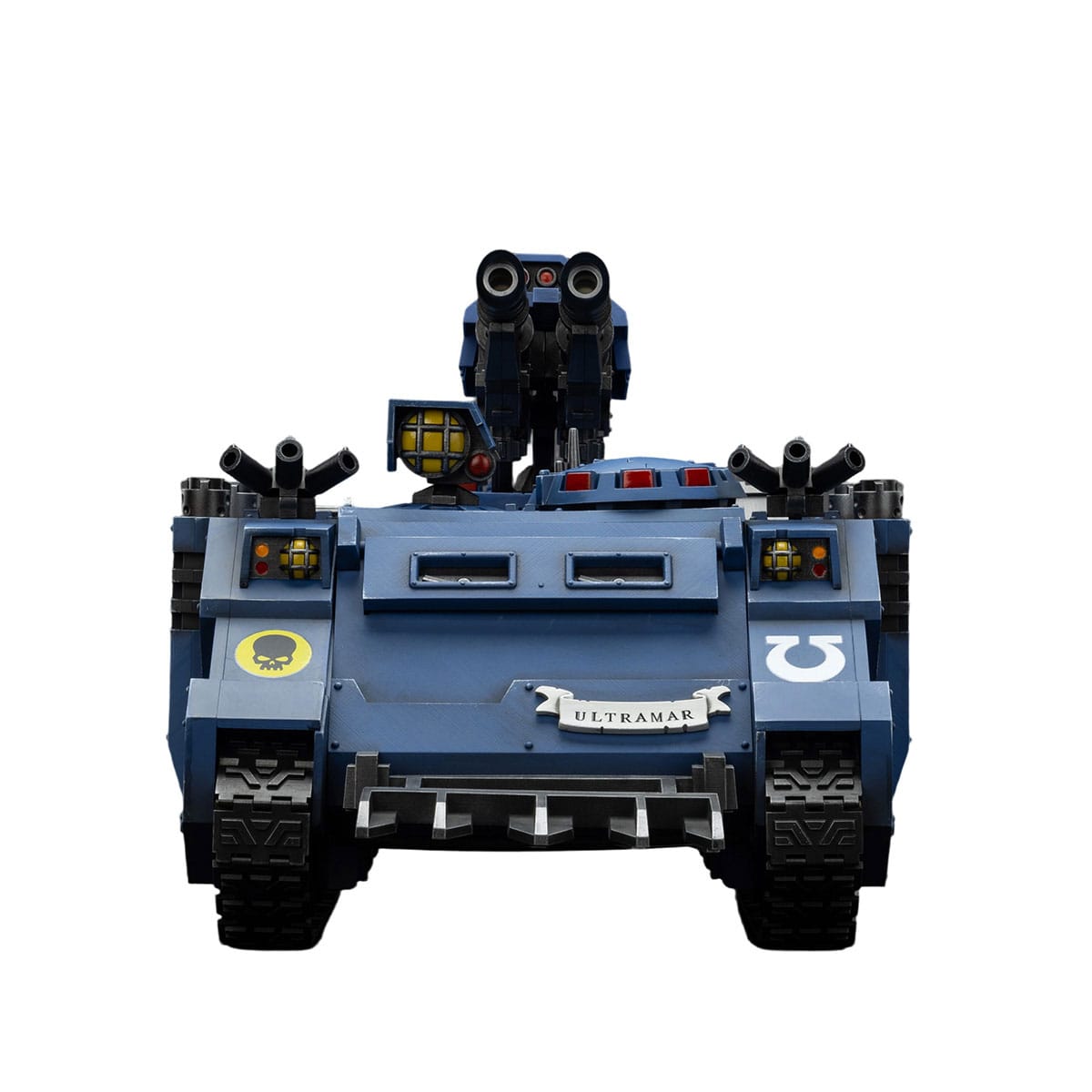 Warhammer 40,000: Ultramarines: Space Marine II: Razorback with Twin Lascannon: 1/18 Scale Vehicle - Joy Toy Action Figure