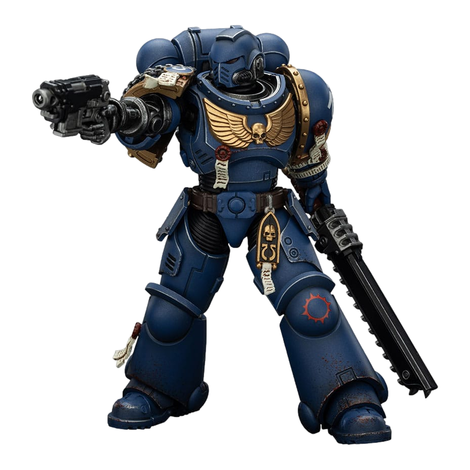 Warhammer 40K: Space Marine II: Ultramarines: Brother Chairon: Collectors Edition: Joy Toy - Joy Toy Action Figure