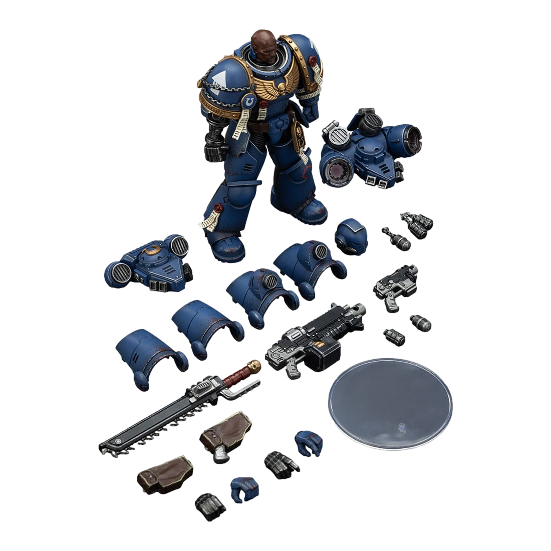 Warhammer 40K: Space Marine II: Ultramarines: Brother Chairon: Collectors Edition: Joy Toy - Joy Toy Action Figures