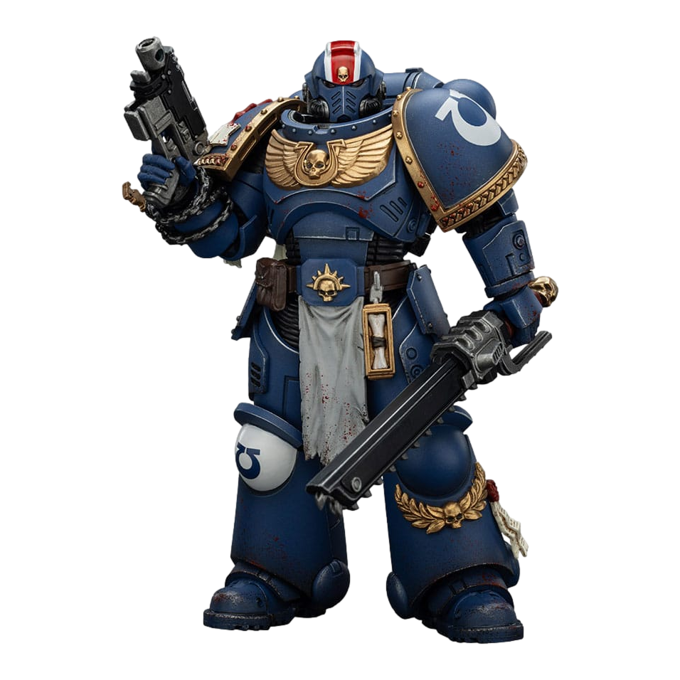 Warhammer 40K: Space Marine II: Ultramarines: Lieutenant Titus: Collectors Edition: Joy Toy - Joy Toy Action Figure