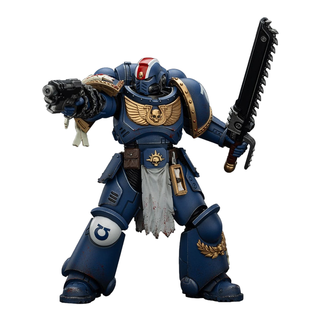 Warhammer 40K: Space Marine II: Ultramarines: Lieutenant Titus: Collectors Edition: Joy Toy - Joy Toy Action Figure