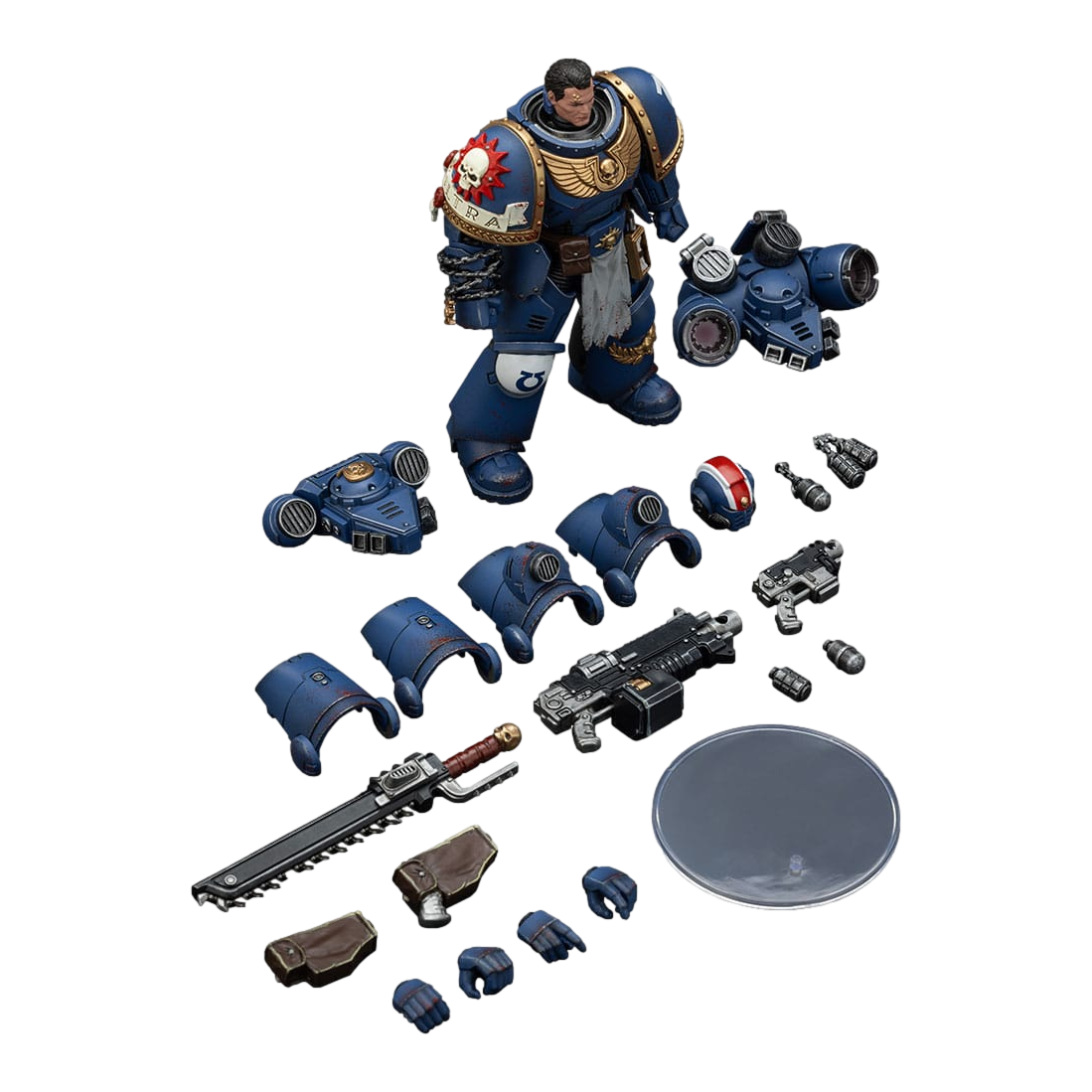 Warhammer 40K: Space Marine II: Ultramarines: Lieutenant Titus: Collectors Edition: Joy Toy - Joy Toy Action Figure
