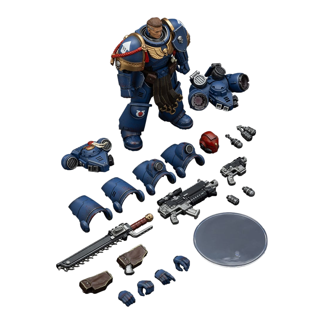 Warhammer 40K: Space Marine II: Ultramarines: Sergeant Gadriel: Collectors Edition: Joy Toy - Joy Toy Action Figures