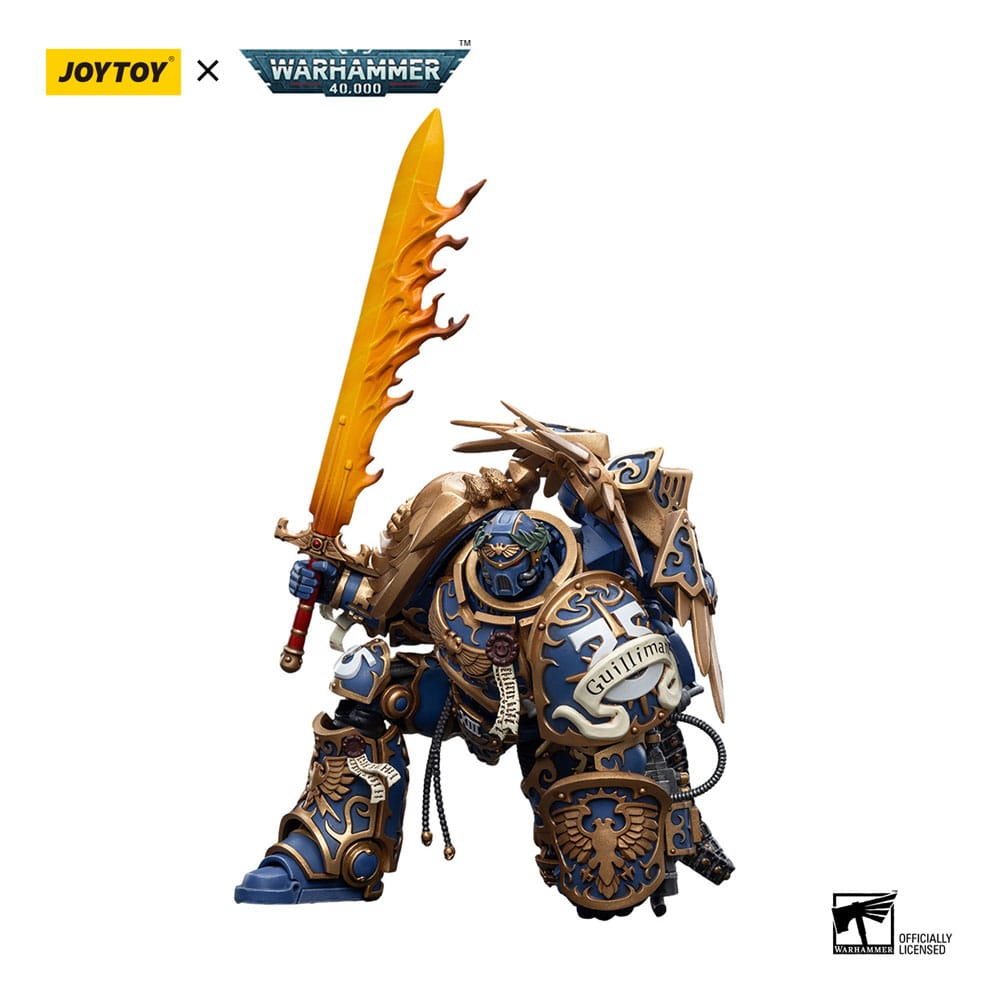 Warhammer 40k: Ultramarines: Primarch Roboute Guilliman Reproduction: Action Figure - Joy Toy Action Figure