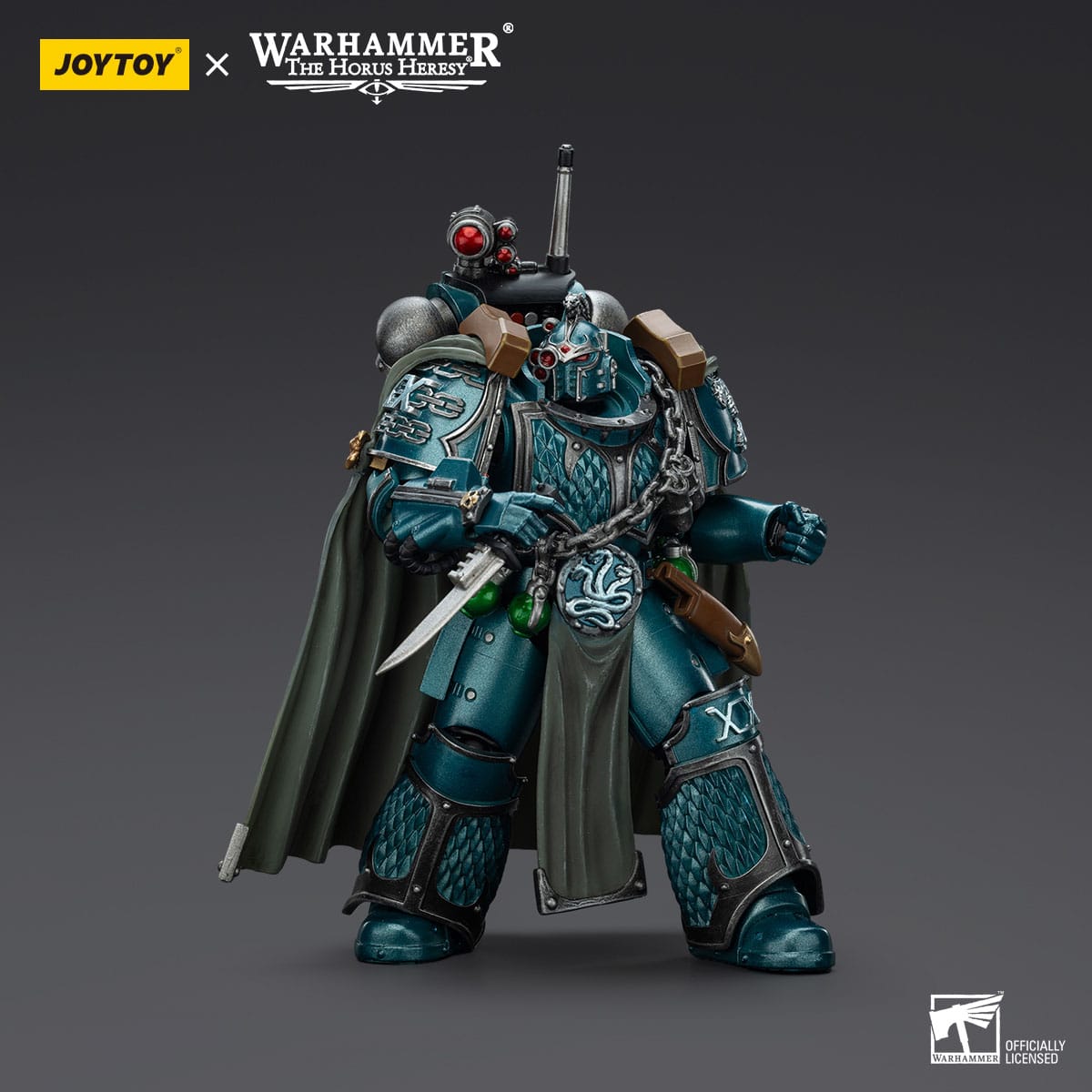 Warhammer: The Horus Heresy: Alpha Legion: Exodus: The One who is Many With Sniper Rifle And Power Daggere: Joy Toy - Joy Toy Action Figure