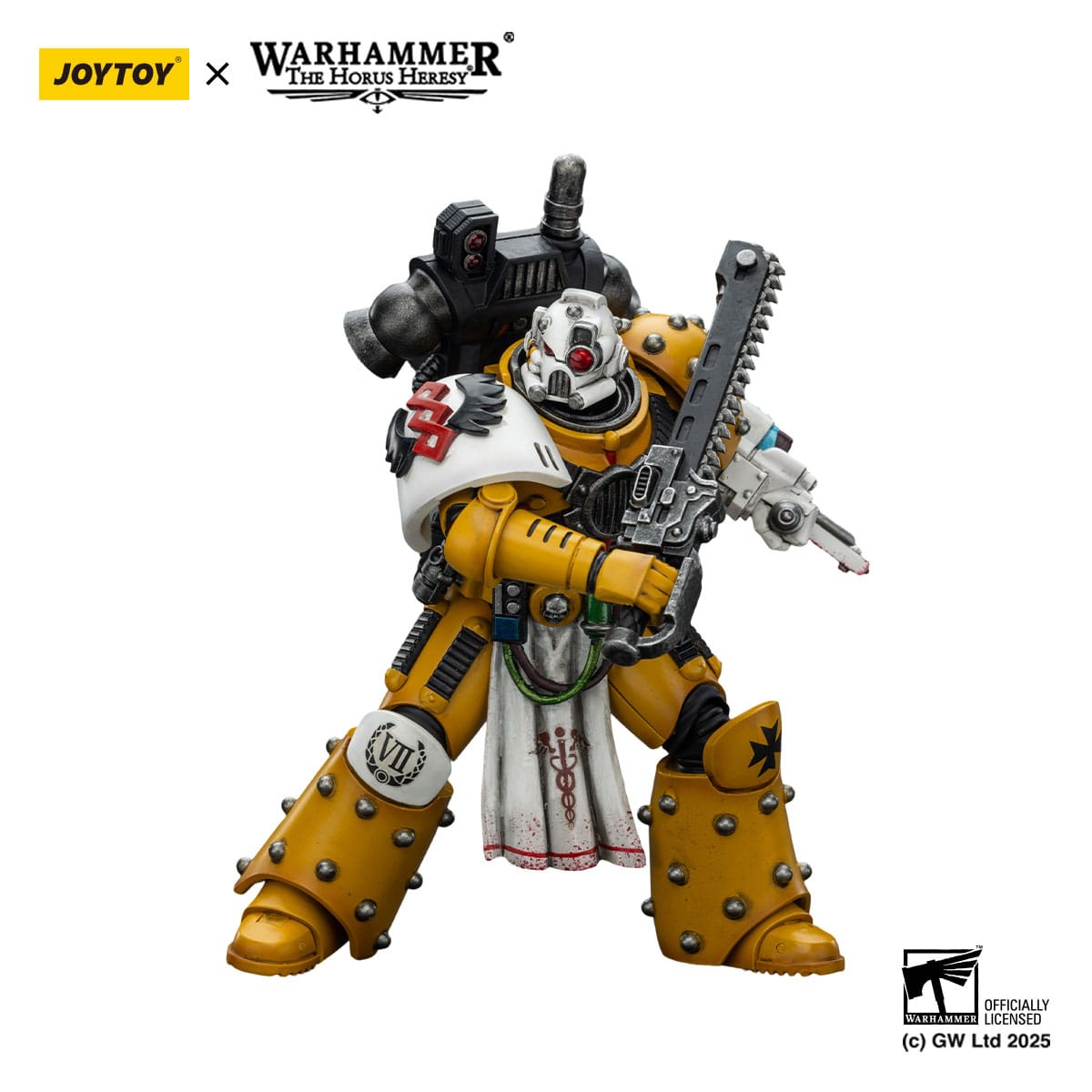 Warhammer: The Horus Heresy: Imperial Fists: Legion Apothecary: 1/18 Scale Action Figure - Joy Toy Action Figure