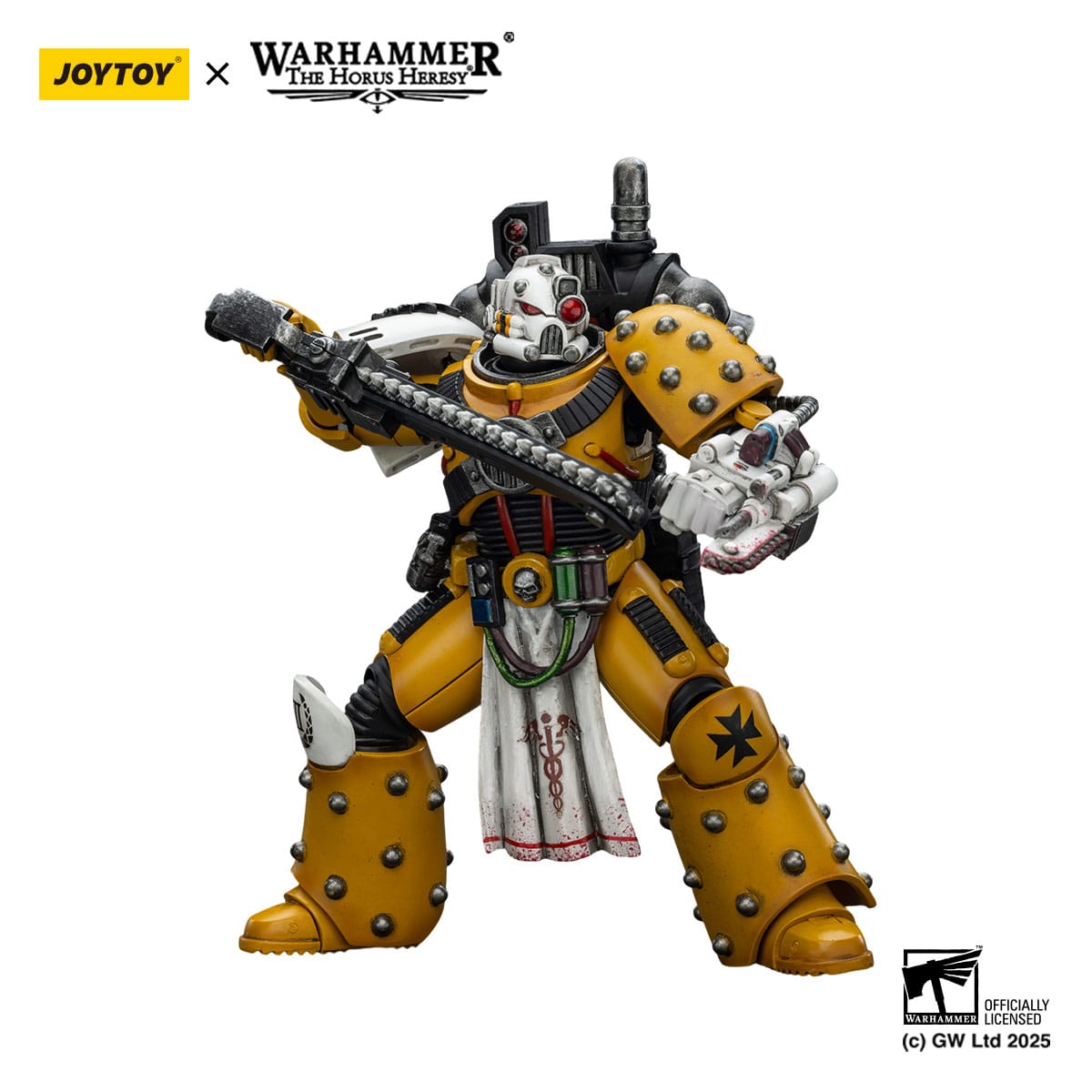Warhammer: The Horus Heresy: Imperial Fists: Legion Apothecary: 1/18 Scale Action Figure - Joy Toy Action Figure