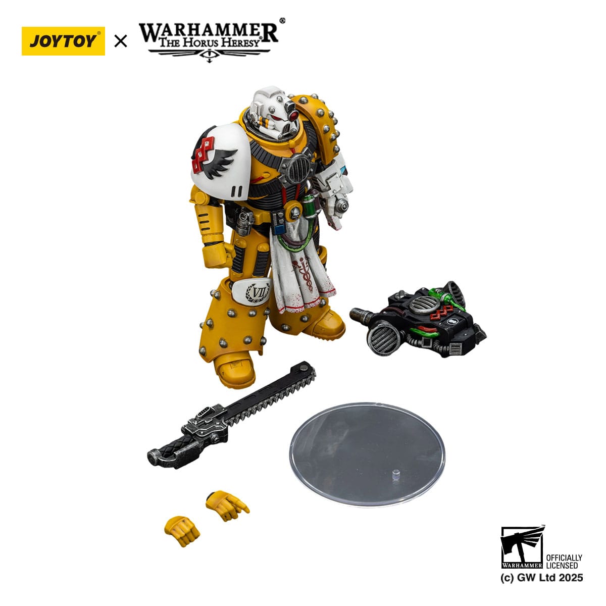 Warhammer: The Horus Heresy: Imperial Fists: Legion Apothecary: 1/18 Scale Action Figure - Joy Toy Action Figure