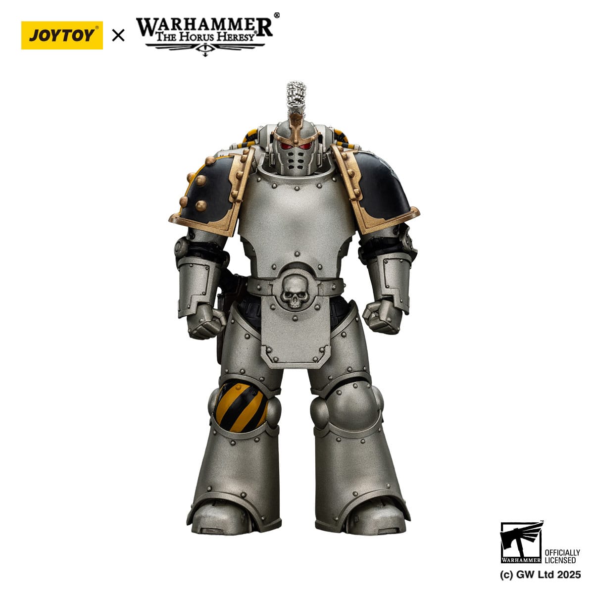 Warhammer: The Horus Heresy: Iron Warriors: Command Squad Chosen with Legion Standard: Action Figure: Joy Toy - Joy Toy Action Figure