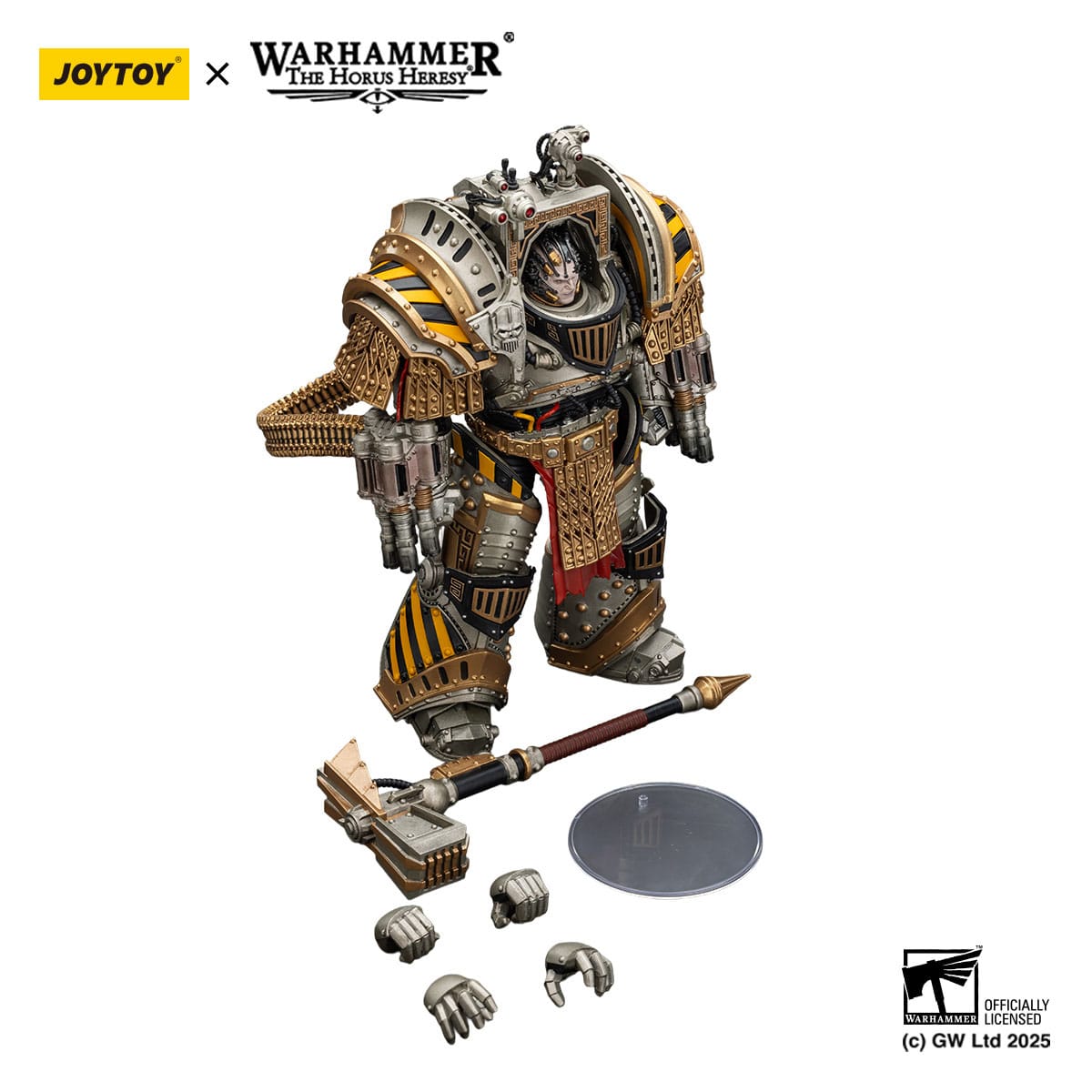 Warhammer: The Horus Heresy: Iron Warriors: Perturabo, Primarch of the IVth Legion - Joy Toy Action Figures