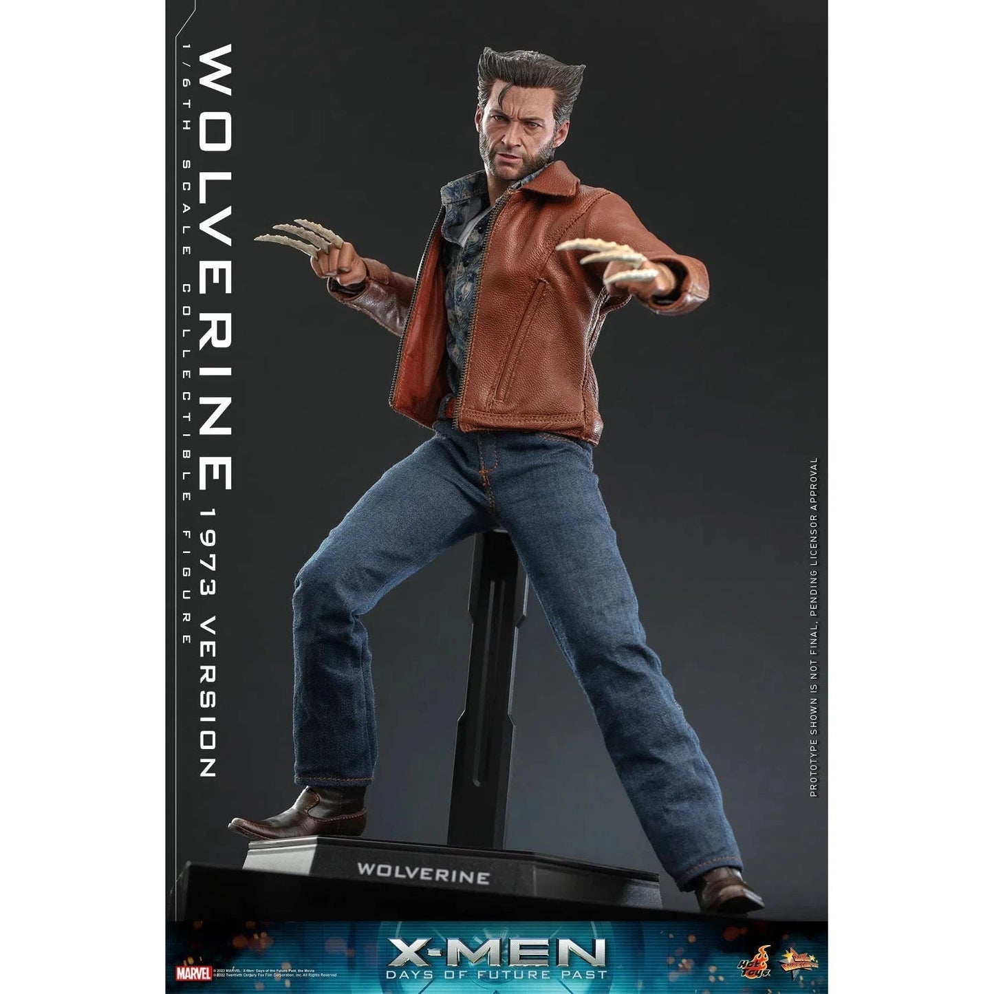Wolverine: 1973 Version: X-Men: Days Of Future Past: Deluxe - Hot Toys Action Figure