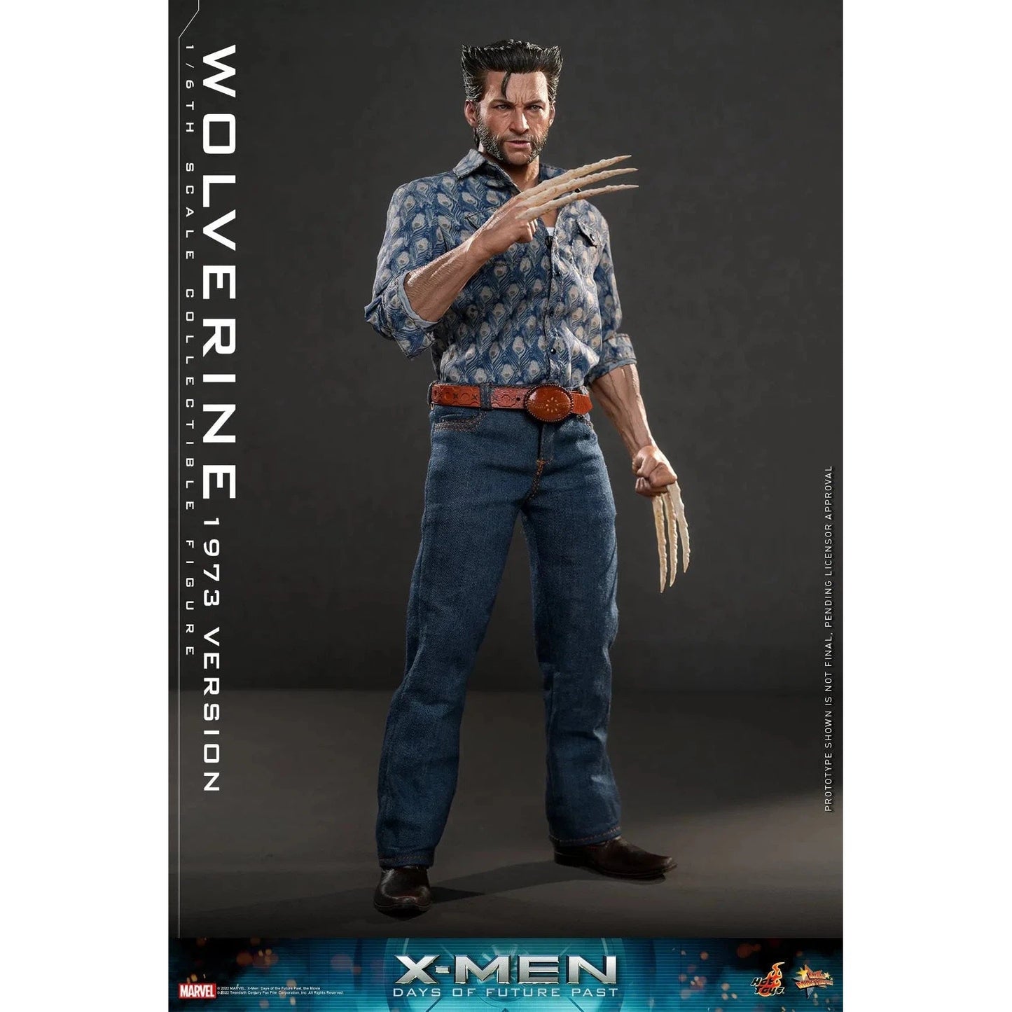Wolverine: 1973 Version: X-Men: Days Of Future Past: Deluxe - Hot Toys Action Figure