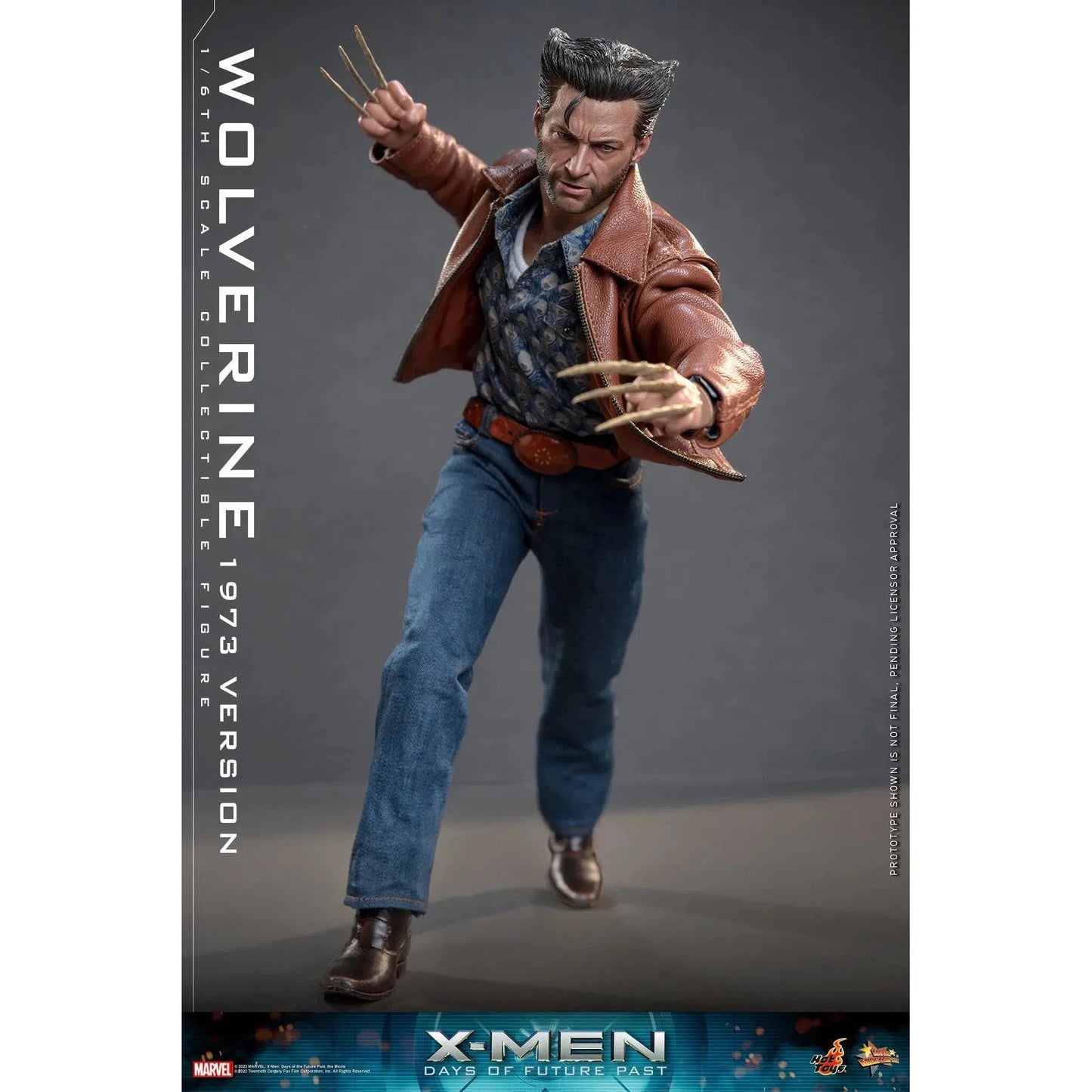 Wolverine: 1973 Version: X-Men: Days Of Future Past: Deluxe - Hot Toys Action Figure