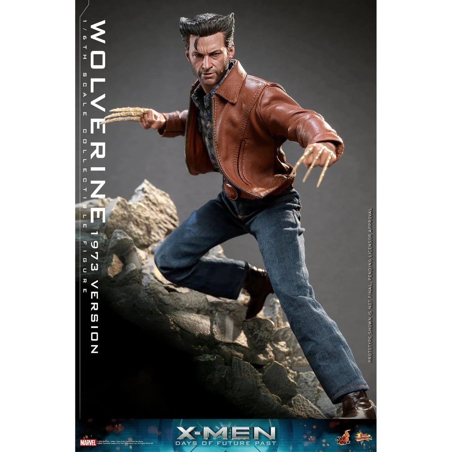 Wolverine: 1973 Version: X-Men: Days Of Future Past: Deluxe - Hot Toys Action Figure