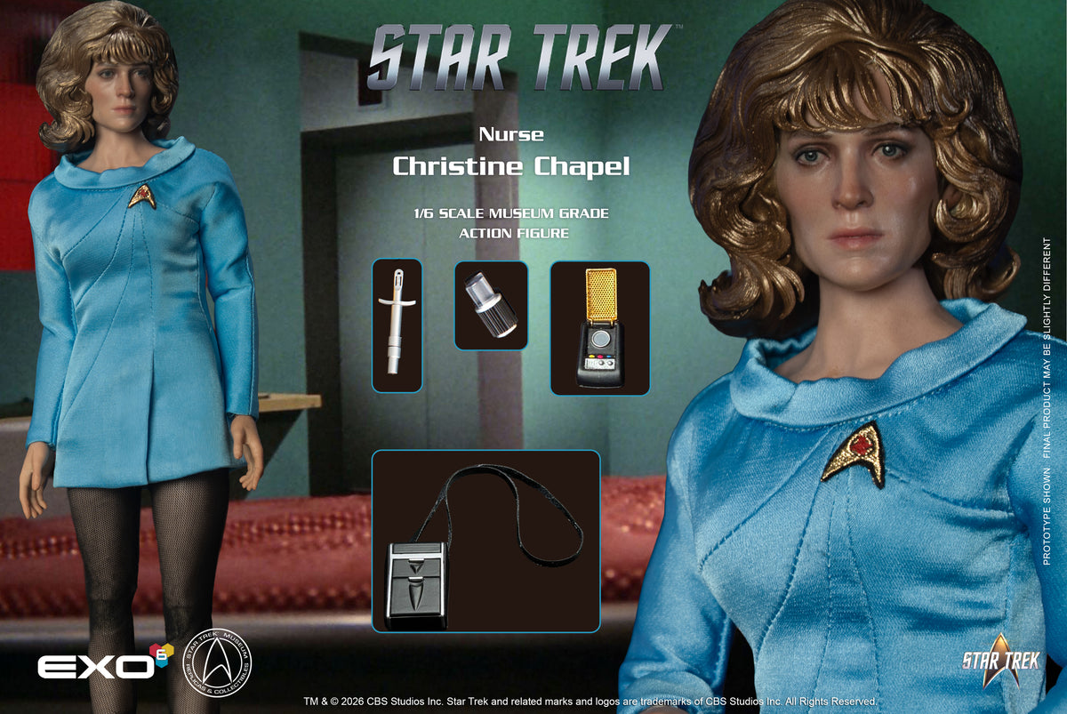 Star Trek: The Original Series Nurse Christine Chapel 1/6 Scale Action Figure