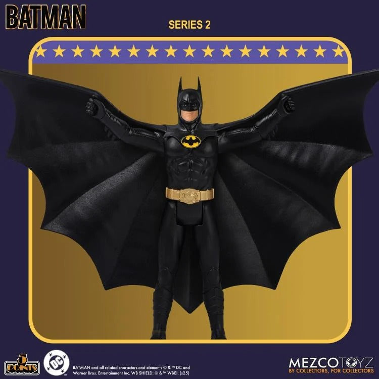 Batman: (1989): 5 Points Wave 2 Set Of 3 Action Figures - Mezco Action Figure