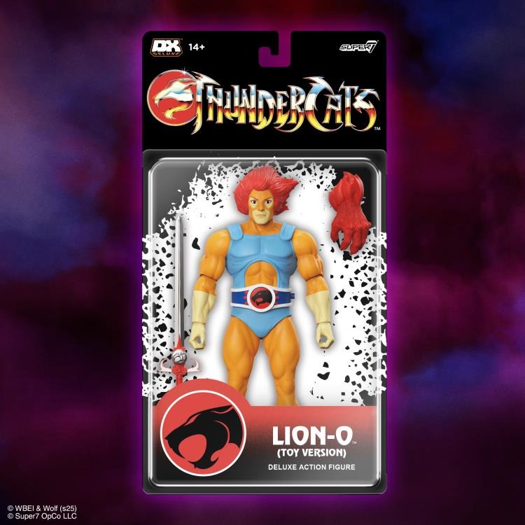 Thundercats Deluxe Action Figure Wave 03 Lion-O (Toy Recolor) 18 cm - Super7 Action Figures