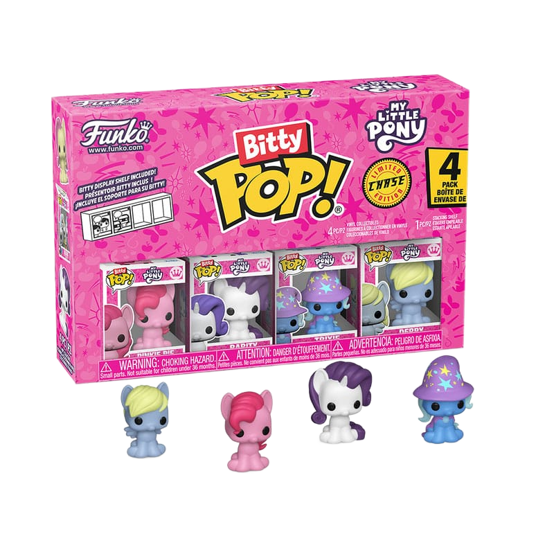 My Little Pony Bitty POP! Vinyl Figure 4-Pack Pinkie Pie 2,5 cm - Funko Pop! Figures