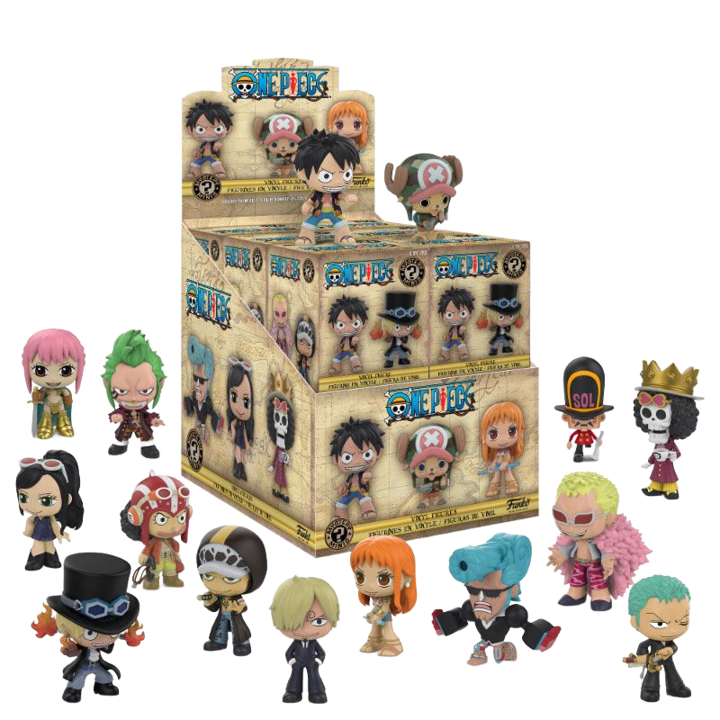 One Piece Mystery Mini Figures 5 cm Display (12) - Funko Blind Boxes, Mini Figures & Capsule Toys