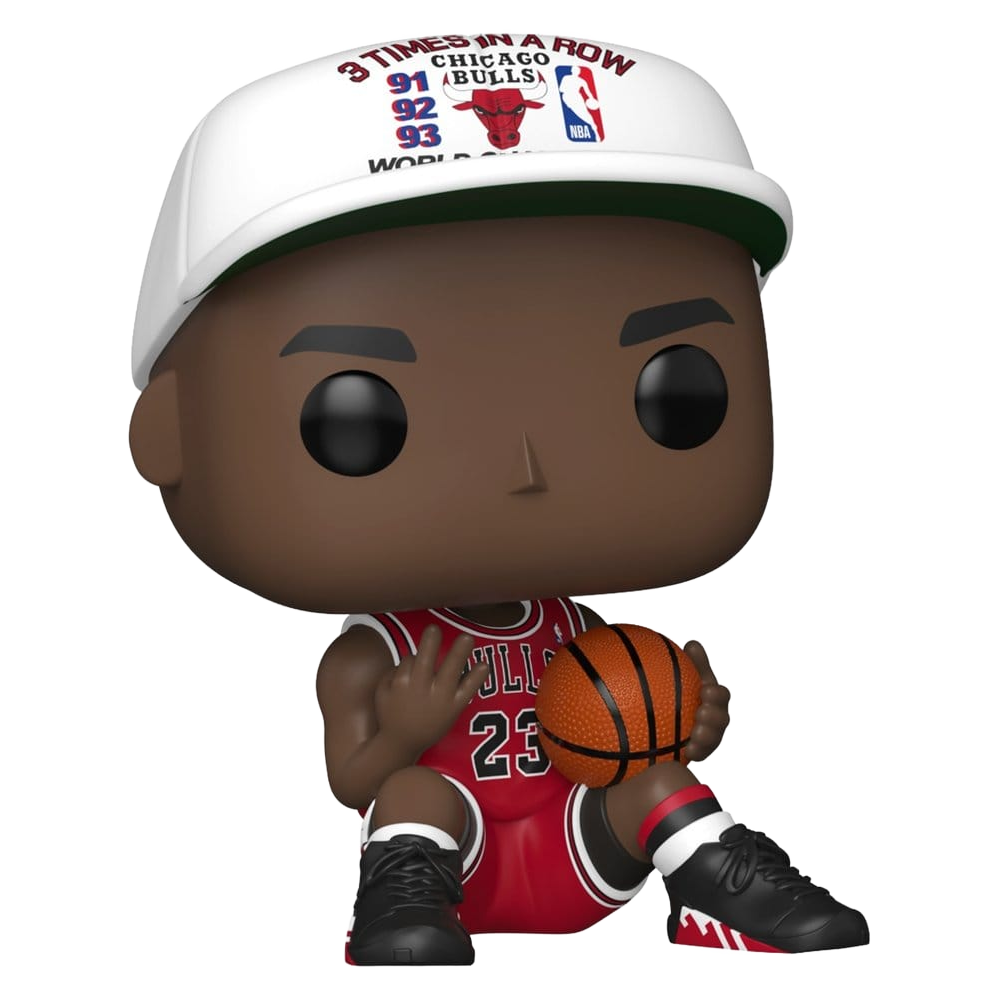 NBA Legends POP! Sports Vinyl Figure Chicago Bulls: Michael Jordan 3 Times in a Row - Funko Pop! Figures