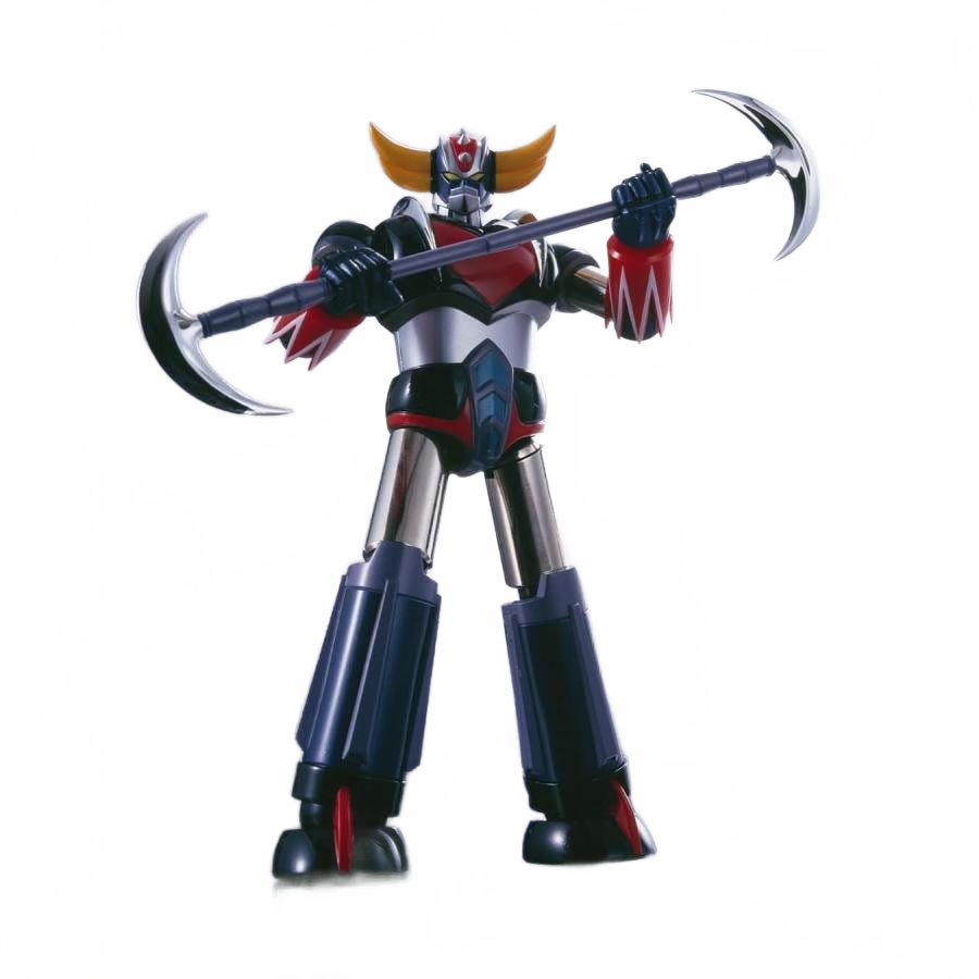 UFO Robo Grendizer Soul of Chogokin Action Figure GX-04S Grendizer & Spazer Set 18 cm - Bandai Tamashii Nations Action Figures