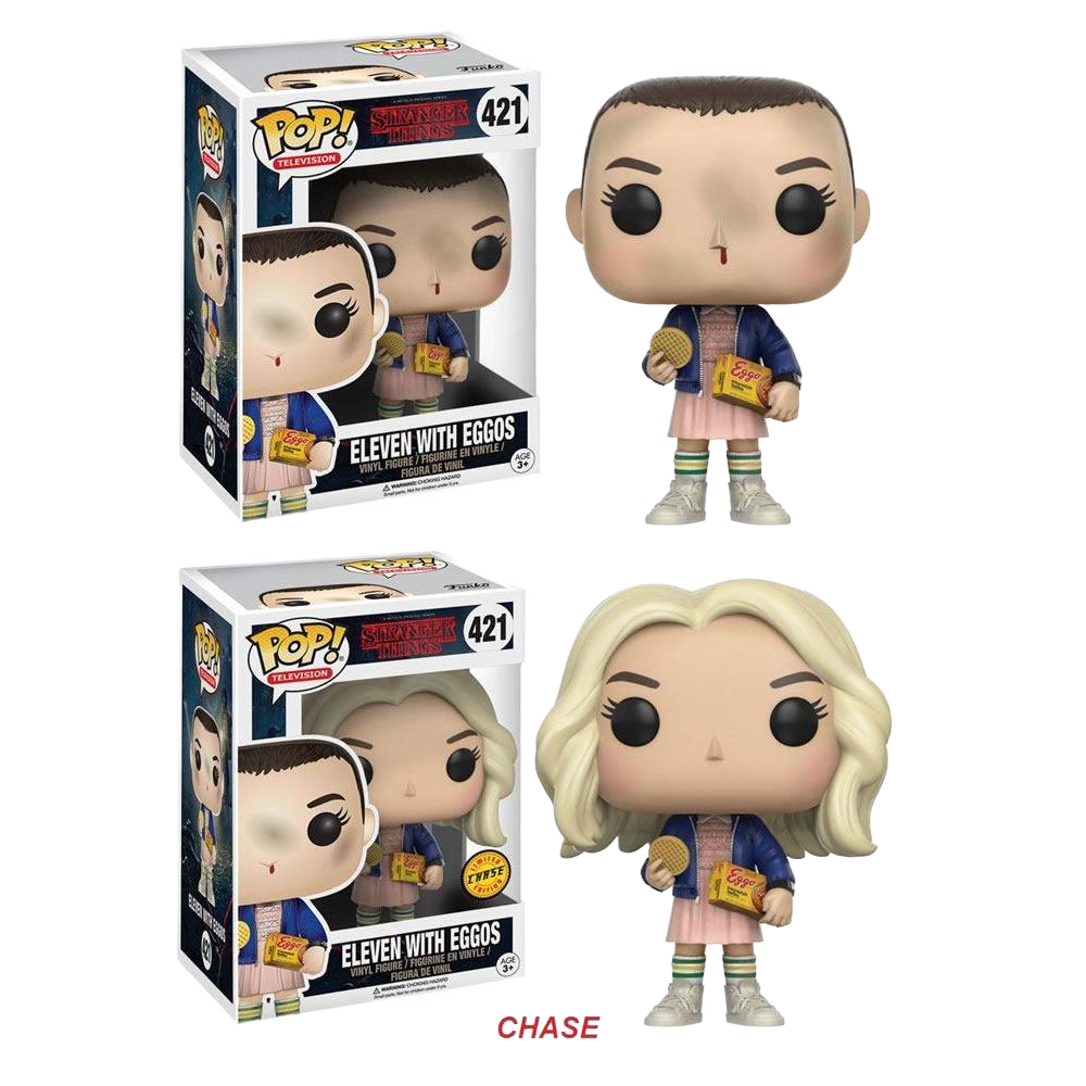 Stranger Things POP! TV Vinyl Figures Eleven With Eggos Assortment (6) - Funko Pop! Figures
