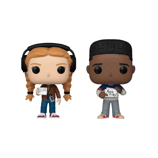 Stranger Things POP! Animation Vinyl Figures 2-Pack Max & Lucas - Funko Mini Figures