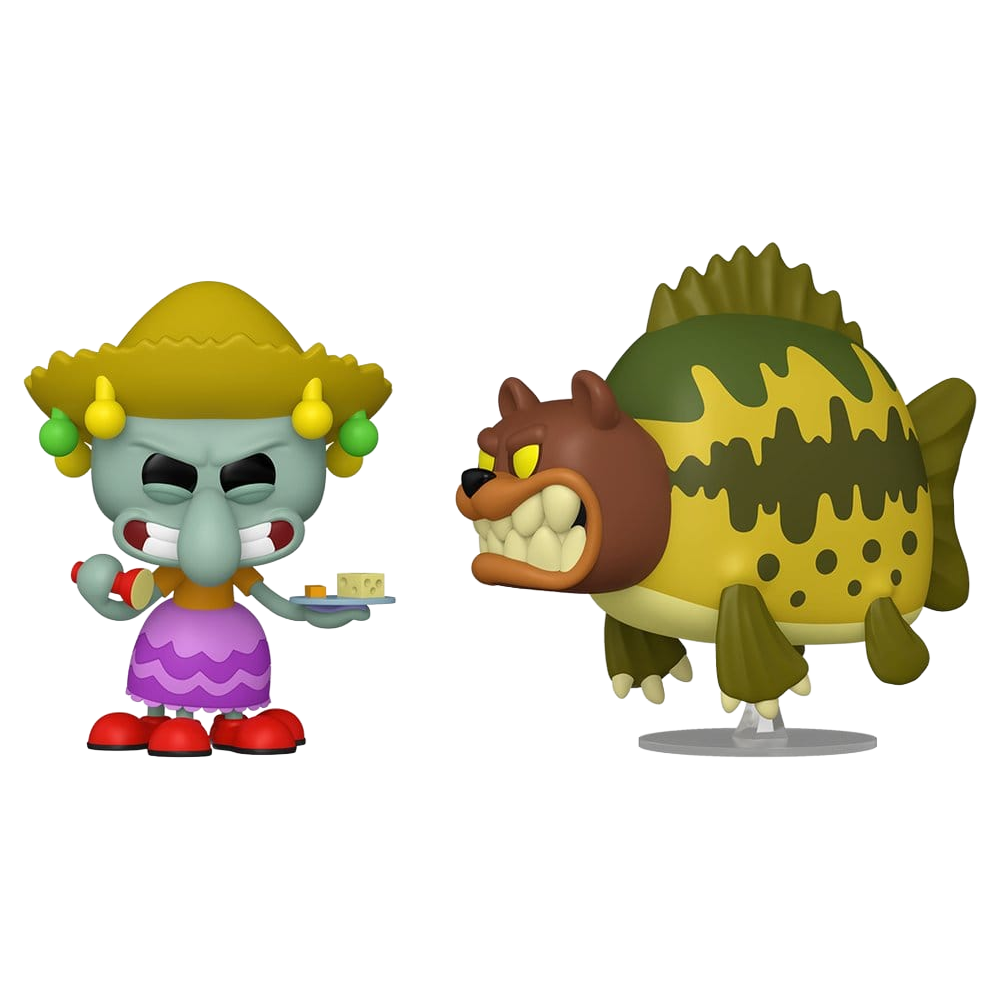 SpongeBob SquarePants POP! Animation Vinyl Figure Squidward & Sea Bear - Funko Pop! Figures