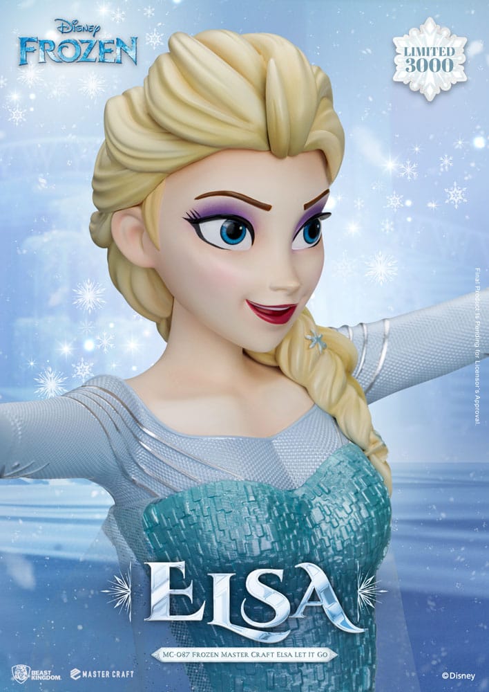 Frozen Master Craft Statue Elsa Let It Go 40 cm - Beast Kingdom Toys Statues