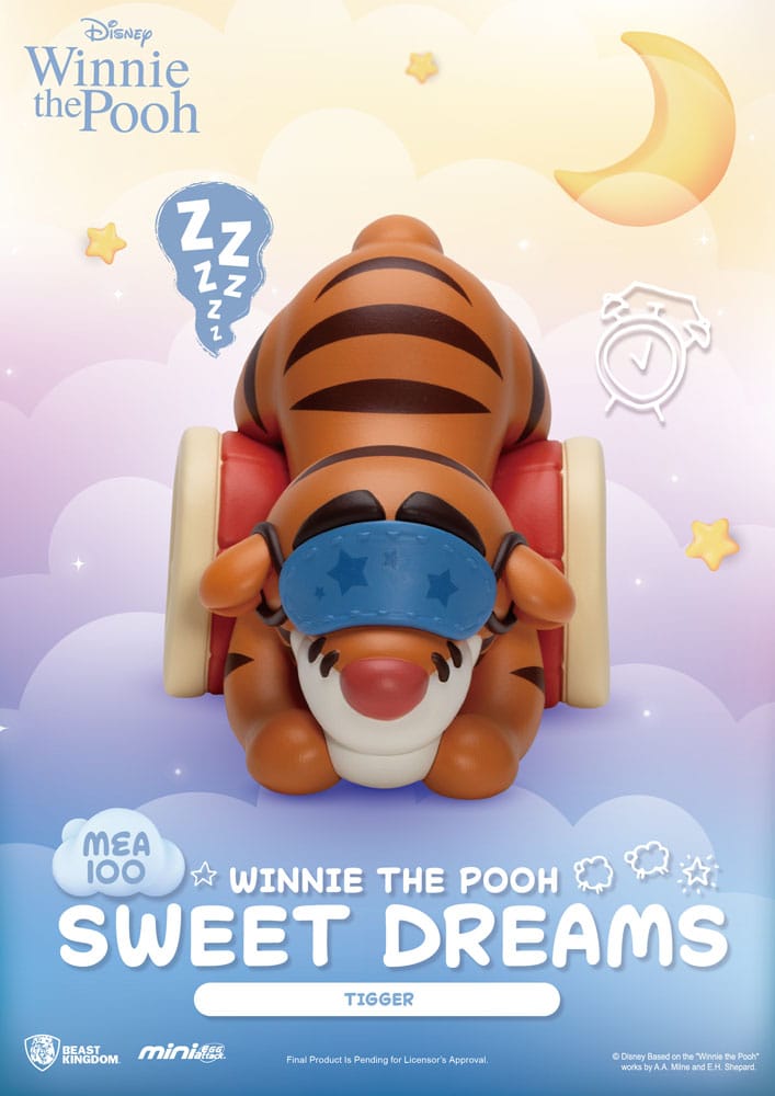 Winnie the Pooh Mini Egg Attack Blind Box Figures sweet dreams 6 cm Assortment Box Qty 6 - Beast Kingdom Toys Blind Boxes
