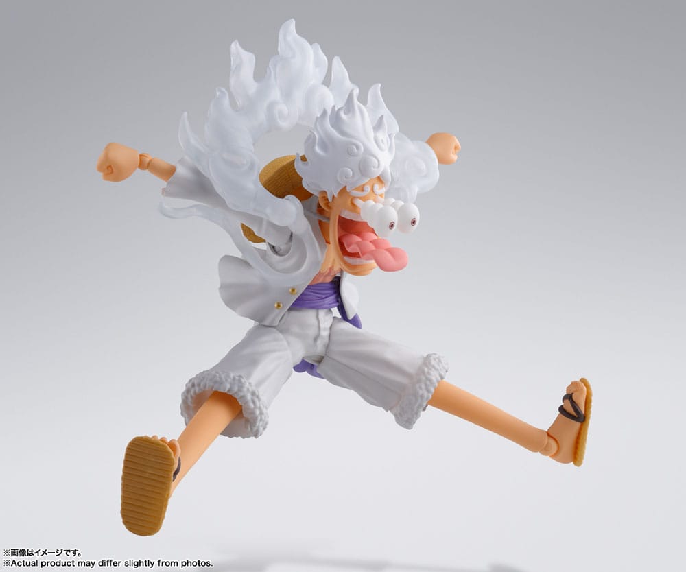 One Piece S.H. Figuarts Action Figure Monkey D. Luffy Gear 5 15 cm - Bandai Tamashii Nations Action Figures