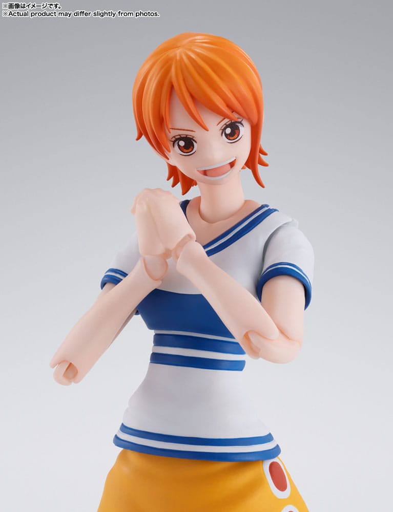 One Piece S.H. Figuarts Action Figure Nami Romance Dawn 14 cm - Bandai Tamashii Nations Action Figures