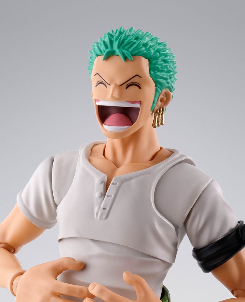 One Piece S.H.Figuarts Action Figure Roronoa Zoro Romance Dawn Ver. 15 cm - Bandai Tamashii Nations Action Figures