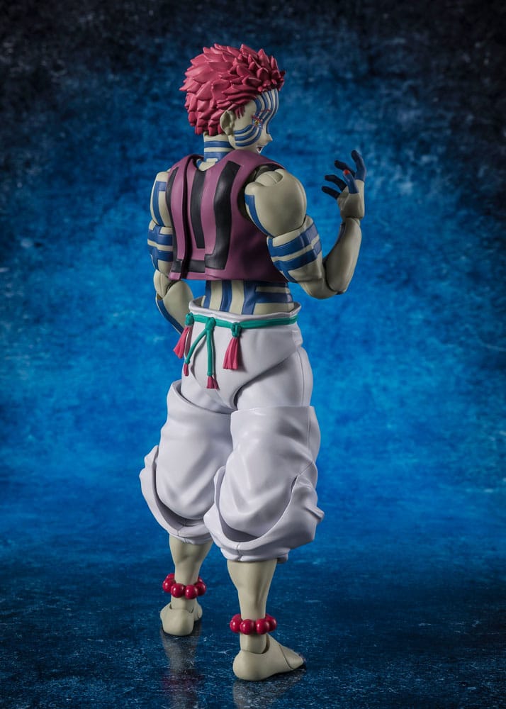 Demon Slayer: Kimetsu no Yaiba S.H. Figuarts Action Figure Akaza 15 cm - Bandai Tamashii Nations Action Figures