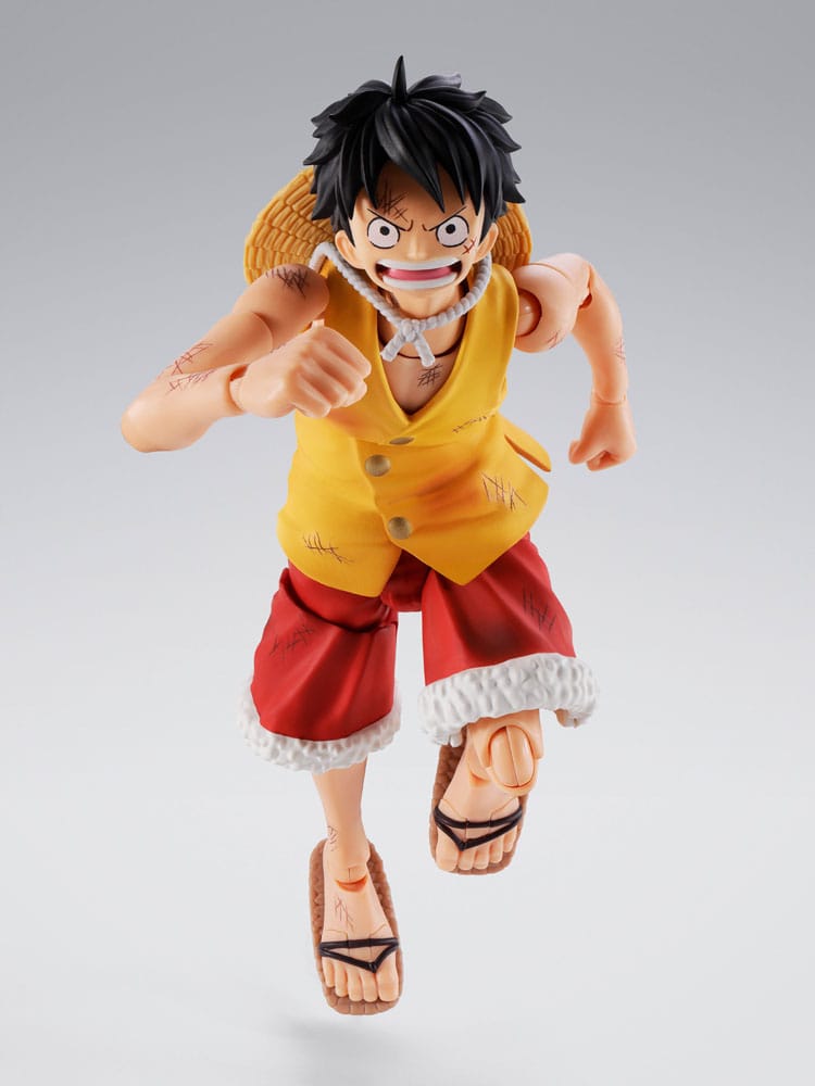 One Piece S.H.Figuarts Action Figure Monkey D. Luffy Marineford 15 cm - Bandai Tamashii Nations Action figures