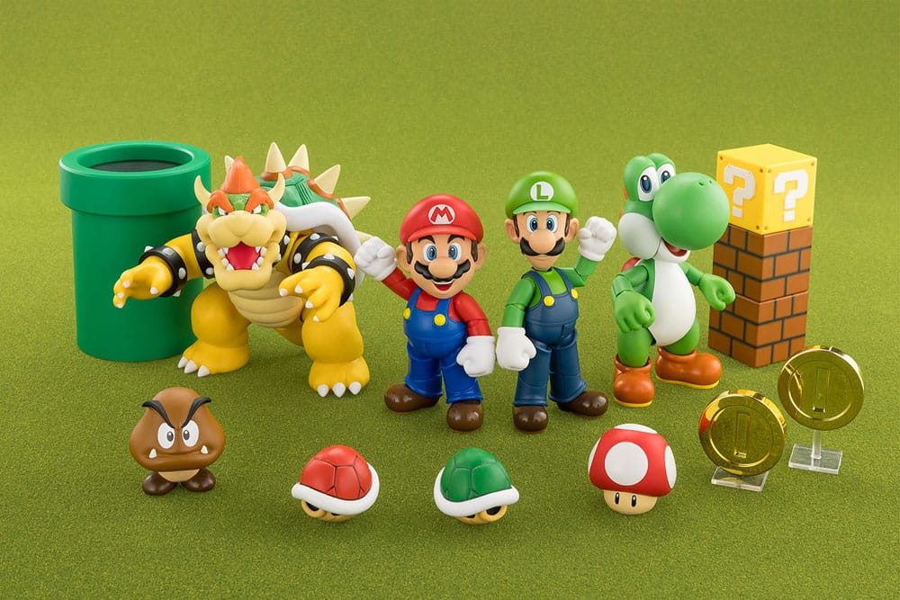 Super Mario S.H. Figuarts Action Figure Mario - Bandai Tamashii Nations Action Figures