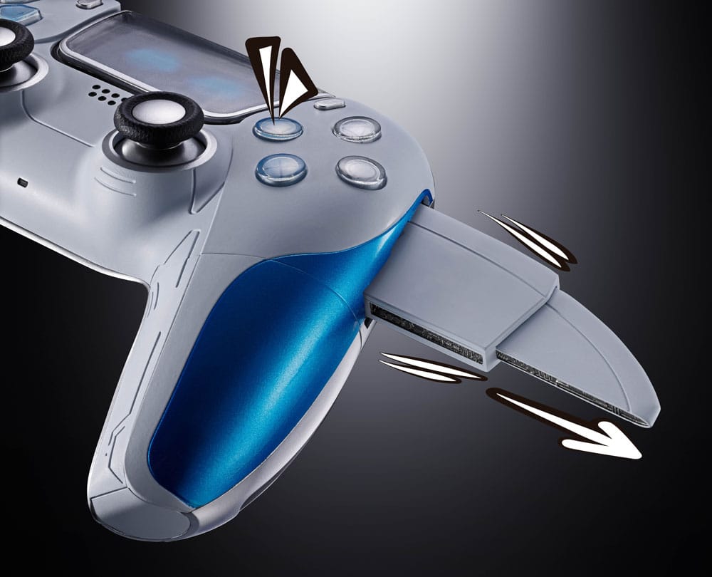 Astro Bot Chogokin Action Figure Astro Bot & Dual Speeder