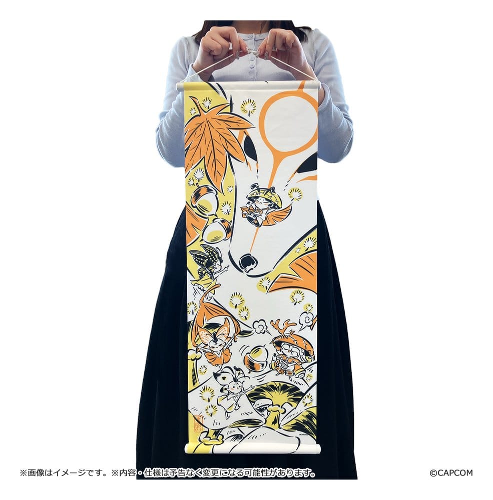 Okami 20th Anniversary Reprint Art Project Tapestry Autumn 74 x 28 x - Capcom Home & Decor