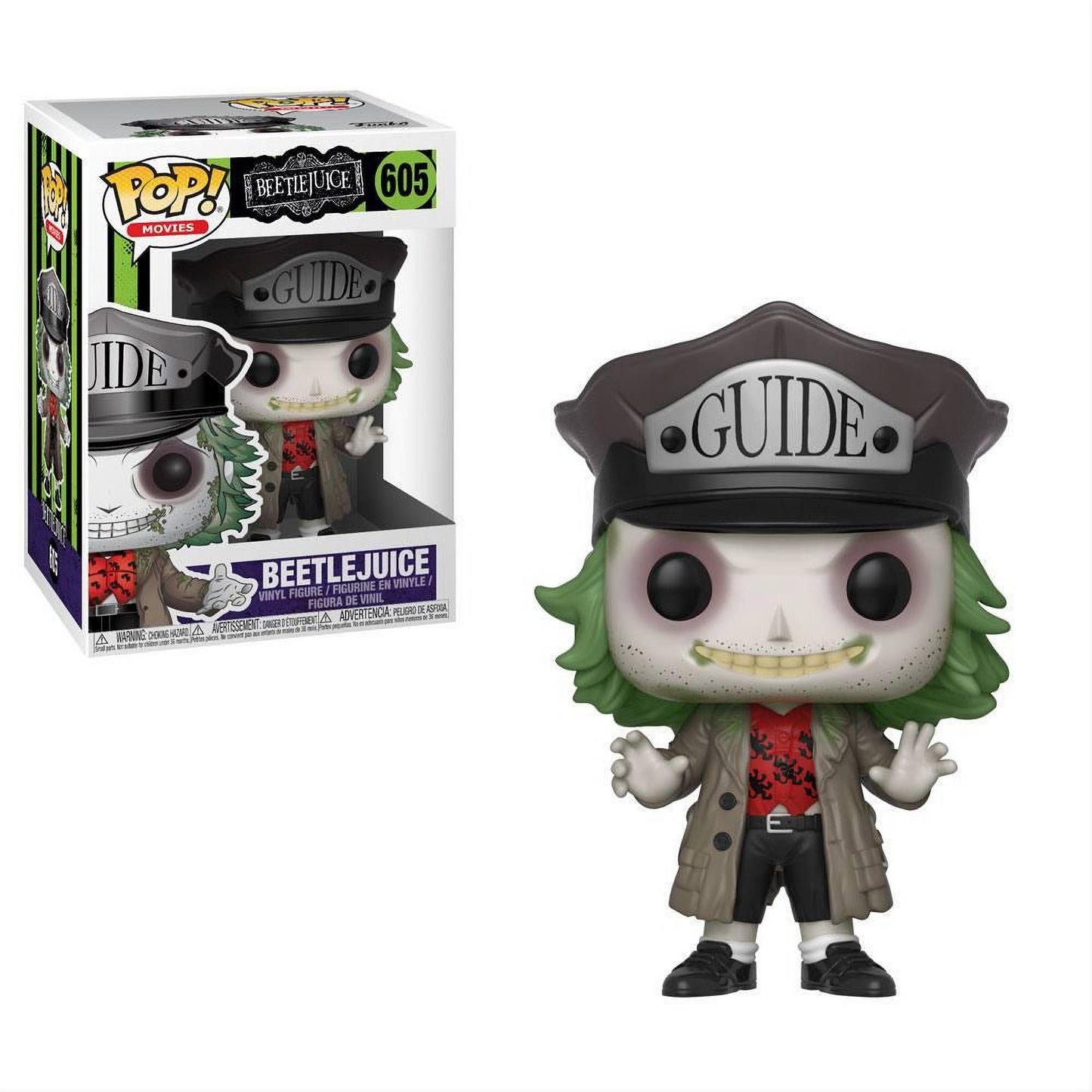 Beetlejuice POP! Horror Vinyl Figure Beetlejuice Guide Hat - Funko Pop! Figures